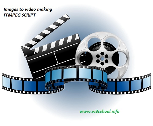 images to video making php and ffmpeg script